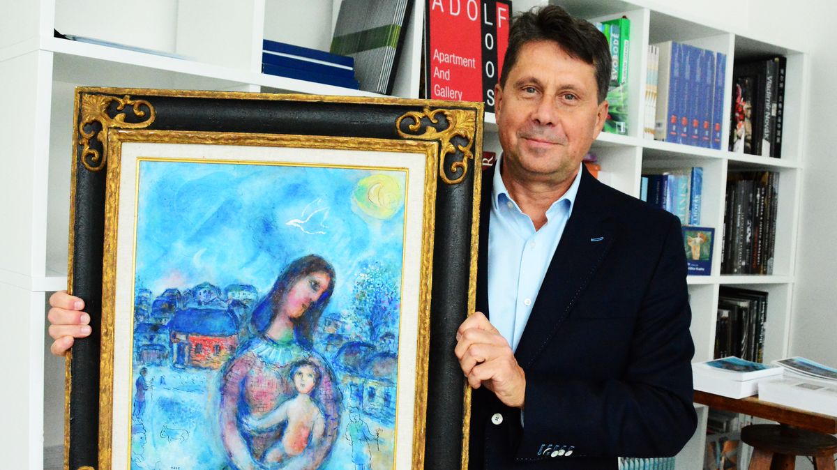 Galerista Vladimír Lekeš: Chagallových děl je na aukcích málo